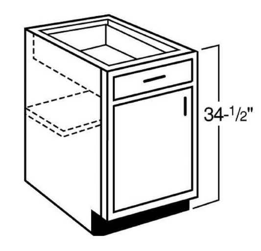 Base Cabinet 1 Drawer+1 Door