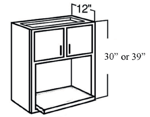 Microwave Wall Cabinet