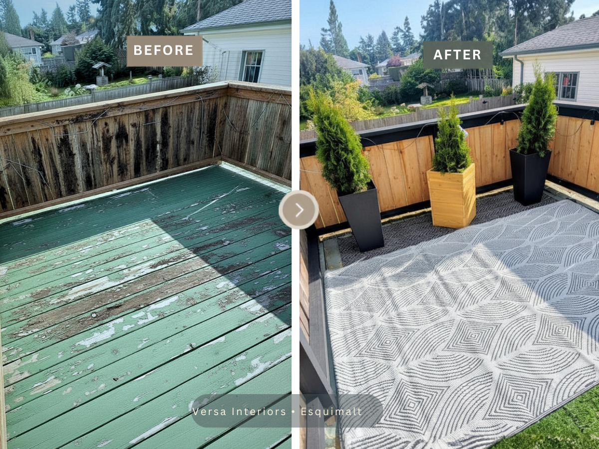 Deck and patio rebuild