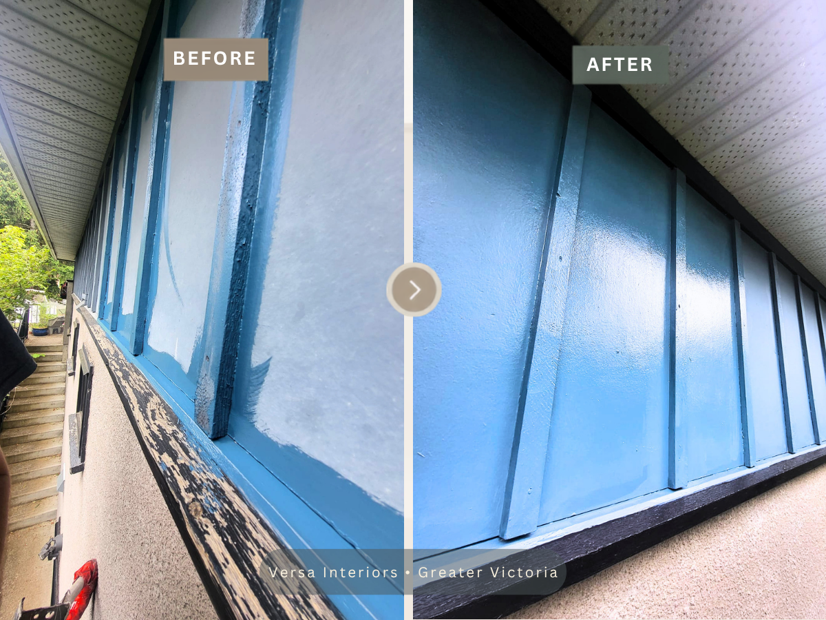 Exterior touch-up painting