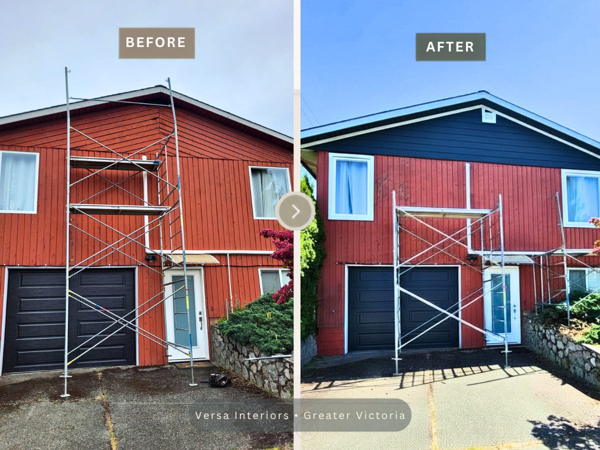 Full house re-siding